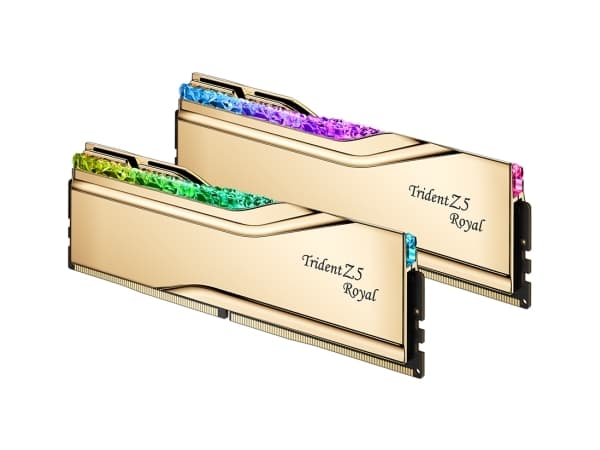 G.Skill Trident Z5 Royal, 48 GB, 2 x 24 GB, DDR5, 8000 MHz, 288-pin DIMM