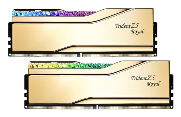 G.Skill Trident Z5 Royal, 48 GB, 2 x 24 GB, DDR5, 8000 MHz, 288-pin DIMM