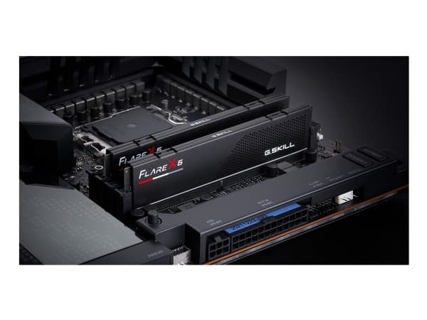 G.Skill D532GB 6400-32 Flare X5 K2 GSK (svart, F5-6400J3240G16GX2-FX5, Flare X5, INTEL XMP, AMD EXPO)