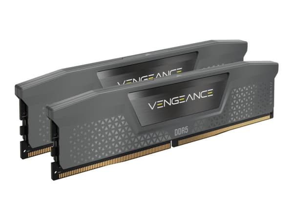 CORSAIR Vengeance - DDR5 - sats - 32 GB: 2 x 16 GB - DIMM 288-pin - 1600 MHz / PC5-51200 - CL32 - 1.4 V - grå