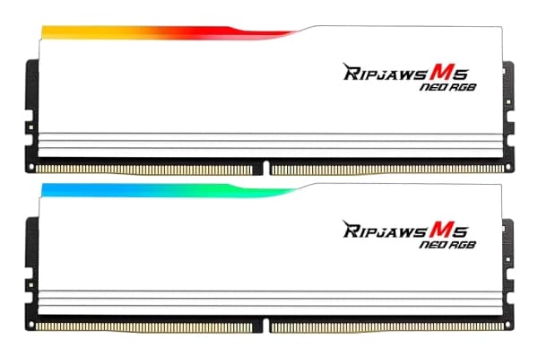 G.Skill Ripjaws M5 RGB F5-6000J3636F16GX2-RM5NRW, 32 GB, 2 x 16 GB, DDR5, 6000 MHz, 288-pin DIMM