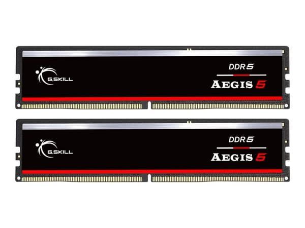 G.Skill AEGIS 5 - DDR5 - sats - 32 GB: 2 x 16 GB - DIMM 288-pin - 6000 MT/s / PC5-48000 - CL36 - 1.35 V - ej buffrad - on-die ECC