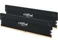 Miniatyrbild 2 av 5: Crucial Pro OC - DDR5 - sats - 64 GB: 2 x 32 GB - DIMM 288-pin - 3200 MHz / PC5-51200 - CL40 - 1.35 V - ej buffrad - on-die ECC - svart