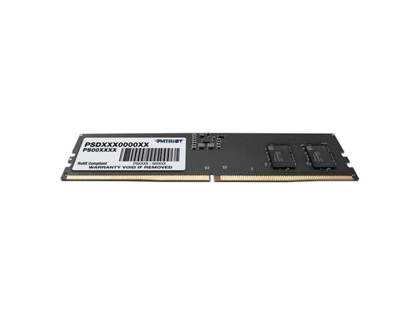 Patriot Memory Signature PSD516G4800K, 16 GB, 2 x 8 GB, DDR5, 4800 MHz, 288-pin DIMM