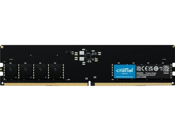 Crucial - DDR5 - modul - 64 GB - DIMM 288-pin - 1400 MHz / PC5-44800 - CL46 - 1.1 V - ej buffrad - on-die ECC - svart