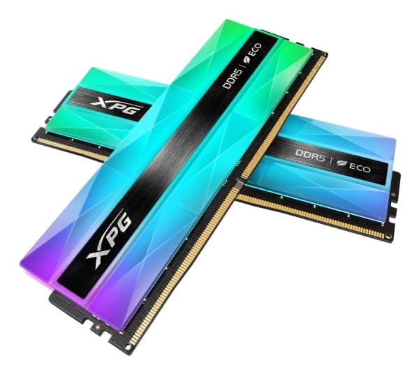 XPG LANCER RGB DDR5, 32 GB, 2 x 16 GB, DDR5, 6000 MHz, 288-pinners DIMM, flerfarget