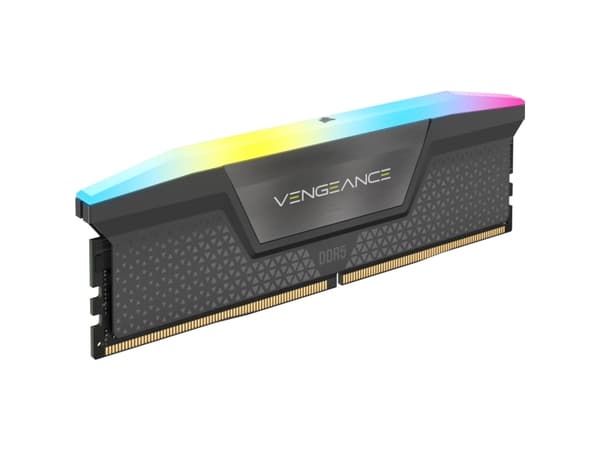 CORSAIR Vengeance RGB - DDR5 - modul - 16 GB - DIMM 288-PIN - 3000 MHz / PC5-48000 - CL36 - sortera