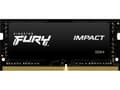 Miniatyrbilde 3 av 4: Kingston FURY Impact - DDR4 - modul - 8 GB - SO DIMM 260-pin - 3200 MHz / PC4-25600 - CL20 - 1.2 V - ikke-bufret - ikke-ECC - svart