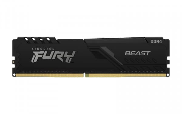Kingston Technology FURY Beast , 32 GB, 1 x 32 GB, DDR4, 1600 MHz, 288-pin DIMM