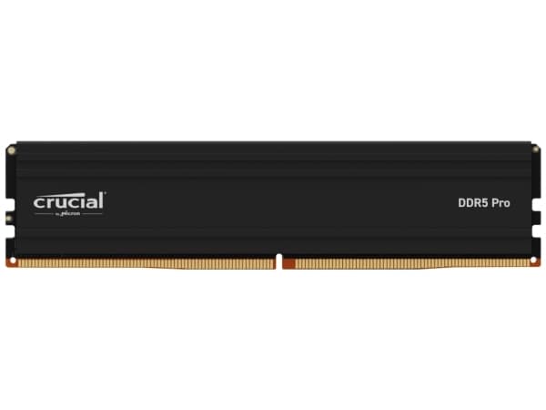 Crucial Pro - DDR5 - sett - 128 GB: 2 x 64 GB - DIMM 288-pin - 2800 MHz / PC5-44800 - CL46 - 1.1 V - ikke-bufret - on-die ECC - svart