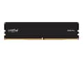 Miniatyrbilde 1 av 5: Crucial Pro - DDR5 - sett - 128 GB: 2 x 64 GB - DIMM 288-pin - 2800 MHz / PC5-44800 - CL46 - 1.1 V - ikke-bufret - on-die ECC - svart