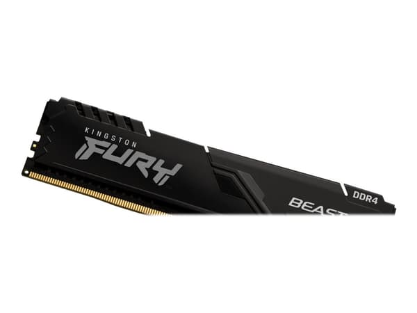 Kingston FURY Beast - DDR4 - sats - 16 GB: 2 x 8 GB - DIMM 288-pin - 1600 MHz / PC4-25600 - CL16 - 1.35 V - ej buffrad - icke ECC - svart