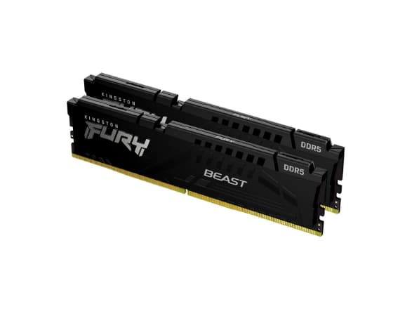 Kingston Technology FURY Beast , 32 GB, 2 x 16 GB, DDR5, 3000 MHz, 288-pin DIMM