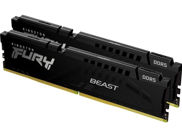 Kingston Technology FURY Beast , 32 GB, 2 x 16 GB, DDR5, 3000 MHz, 288-pin DIMM