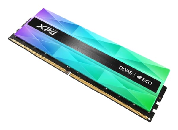 XPG LANCER NEON RGB DDR5, 16 GB, 1 x 16 GB, DDR5, 6400 MHz, 288-pinners DIMM, flerfarget