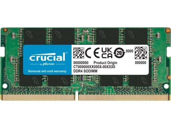 Crucial CB16GS3200, 16 GB, 1 x 16 GB, DDR4, 260-pinners SO-DIMM
