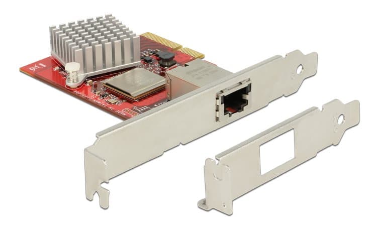 DeLOCK network card, PCI Express x1, 1xRJ45 10GbE, NBASE T