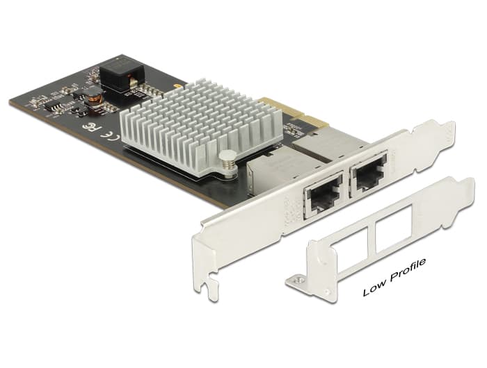 DeLock 89520 PCI Express Card to 2 x 10 Gigabit LAN RJ45