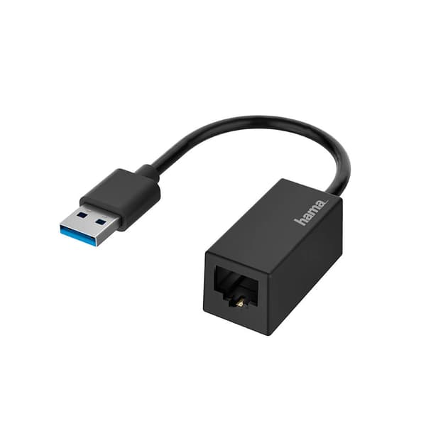 HAMA Netværksadapter USB 3.0 USB - LAN/Ethernet 10/100/1000