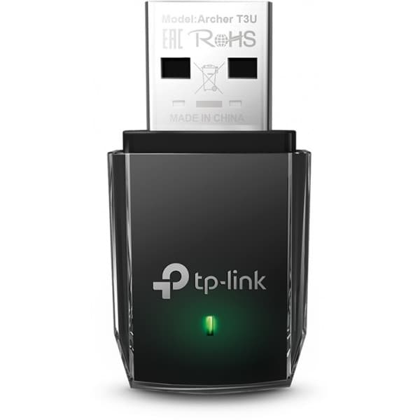 TP-LINK Archer T3U AC1300 Dual-band WiFi-adapter Sort