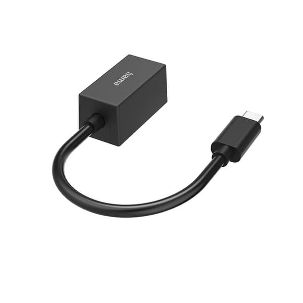 HAMA Nätverksadapter USB-C 3.1 till RJ45/LAN