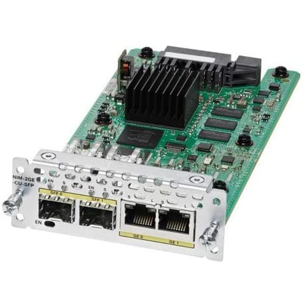 Netværkskort CISCO NIM-2GE-CU-SFP=