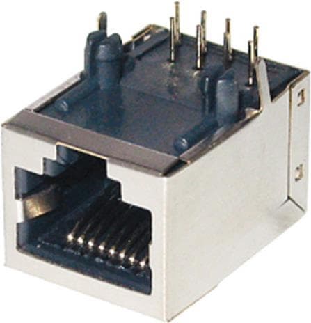 shiverpeaks ®-BASIC-S--Modulaarinen sisäänrakennettu liitäntä 8/8 piirilevyasennukseen, suojattu (BS79225) Valkoinen