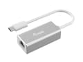 Miniatyrbild 1 av 3: Utrusta/USB Typ C till RJ45 Gigabit nätverksadapter/ 10/100/1000/0,15 m/ Silver