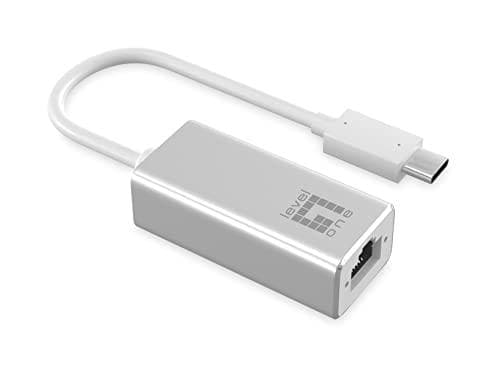LevelOne netværksadapter USB-C Gigabit 9K Wake-on-Lan (USB-0402NY VERSION)