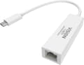 Miniatyrbild 1 av 4: Vision TC-USBCETH RJ-45 USB-C Vit kabeladapter/reducerare