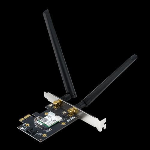 ASUS PCE-AX3000 WLAN - Trådløs netværksadapter - Velegnet til WiFi 6 - Bluetooth - 3000 Mbit/s