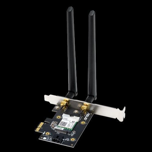 ASUS PCE-AX3000 WLAN - Trådløs netværksadapter - Velegnet til WiFi 6 - Bluetooth - 3000 Mbit/s