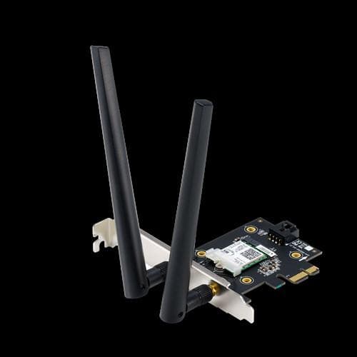 ASUS PCE-AX3000 WLAN - Trådlös nätverksadapter - Lämplig för WiFi 6 - Bluetooth - 3000 Mbit/s