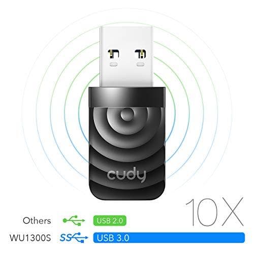 cudy WU1300S WLAN-adapter USB 3.2 Gen 1 (USB 3.0) 1300 MBit/s (WU1300S)
