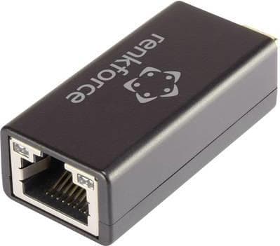 Renkforce RF-3386050 kaapeliliitäntä/sukupuolisovitin USB-C RJ-45 musta (RF-3386050)