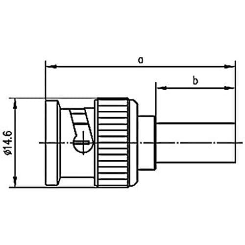 Telegärtner BNC-kabelstik J01000A1255Z Prof.cr/cr RG58 koaksialstik 4018359101886