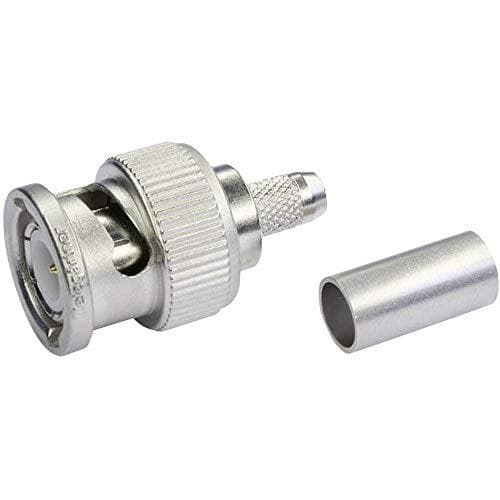 Telegärtner BNC-kabelstik J01000A1255Z Prof.cr/cr RG58 koaksialstik 4018359101886