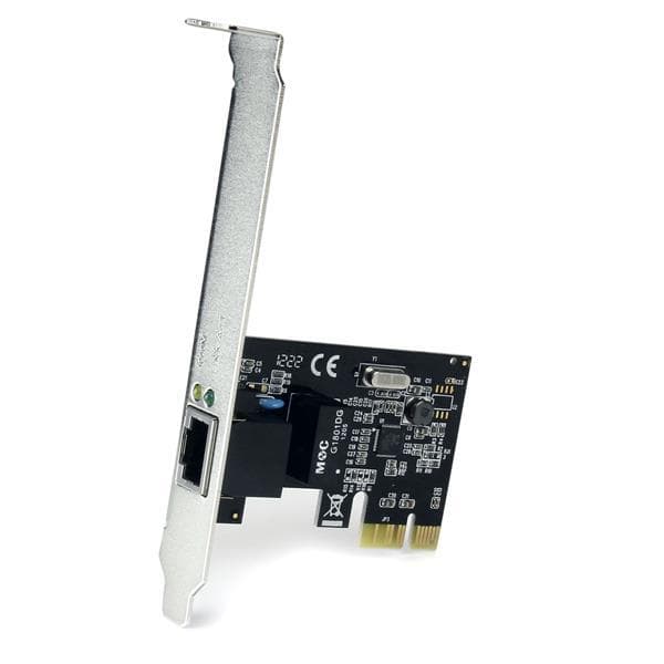 StarTech.com PCI Express Gigabit Ethernet-nätverkskort - PCIe Server NIC-nätverkskort - Nätverksadaptrar - PCIe Low Profile - Gigabit Ethernet (ST1000