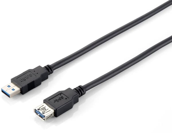 Varustettu 128399 USB-kaapeli 3 m USB 3.2 Gen 1 (3.1 Gen 1) USB A Musta