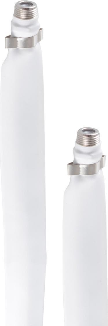 shiverpeaks Window Grommet F Coupler - F Coupler White sopii helposti minkä tahansa ikkunakehyksen läpi ja läpi (BS86376)