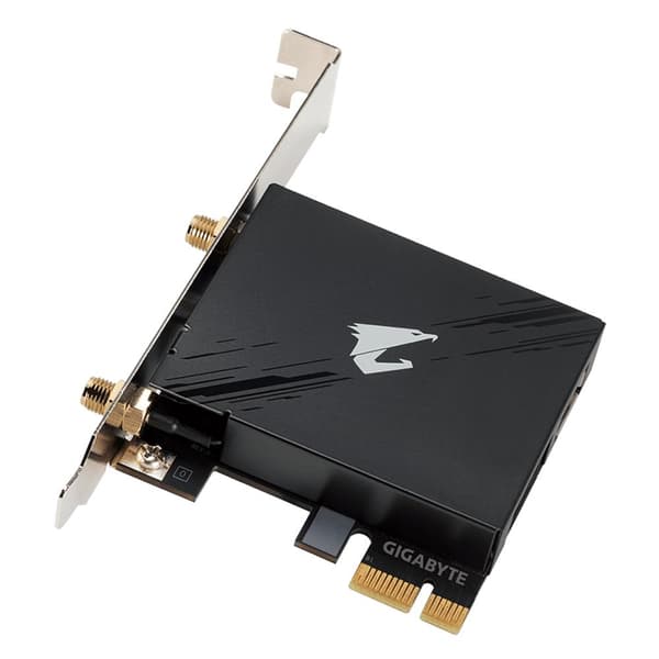 Gigabyte GC-WBAX210 netværkskort indbygget WLAN / Bluetooth 2400 Mbit/s (GC-WBAX210) Sort