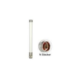 DeLOCK WLAN-antenne - Antenne - 802.11 n/ac - udvendig - 7 dBi, 4.5 dBi - ikke-retningsbestemt - hvid (88822)