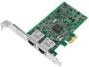 Broadcom NetXtreme BCM5720-2P - Nätverksadapter - PCIe 2.0 lågprofil - Gigabit Ethernet x 2 Grön