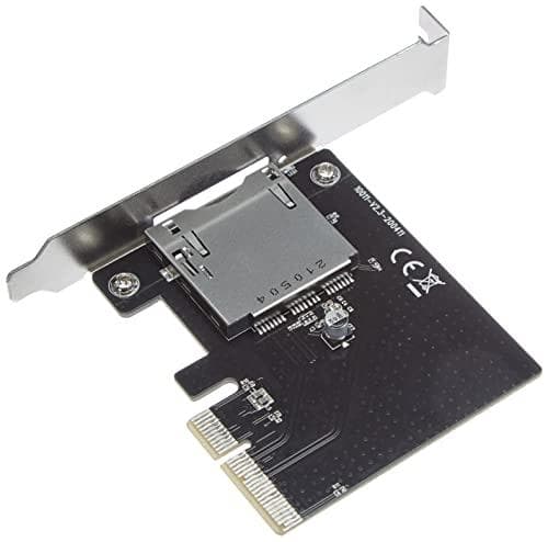 Lukitse PCI Express -kortti 1 x ulkoiseen CFexpress-paikkaan