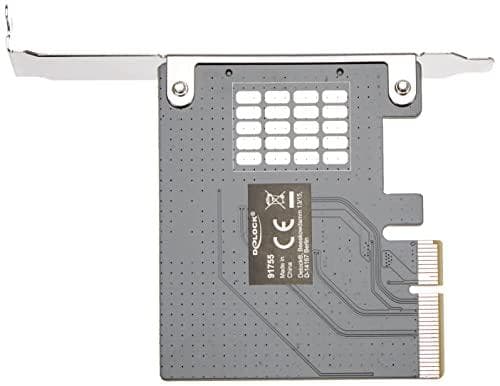 Lukitse PCI Express -kortti 1 x ulkoiseen CFexpress-paikkaan
