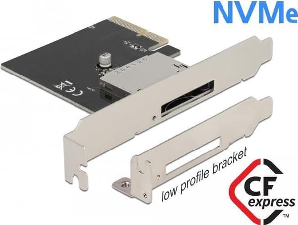Delock PCI Express-kort till 1 x extern CFexpress-kortplats