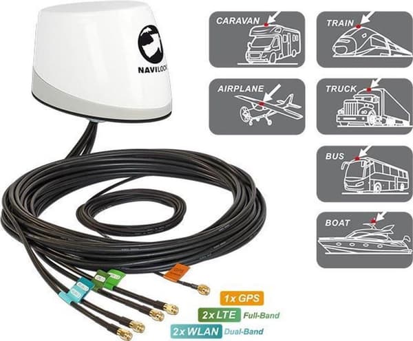 Navilock NL-400 antenn 30 dBi rundstrålande antenn RP-SMA
