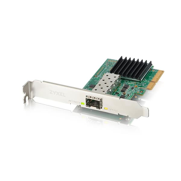 Zyxel XGN100F - Nätverksadapter - PCIe 3.0 x4 Low Profile - 10 Gb Ethernet SFP+ (XGN100F-ZZ0101F)