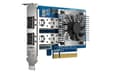 Miniatyrbild 3 av 5: QNAP QXG-25G2SF-CX6 - Nätverksadapter - PCIe 4.0 x8 lågprofil - 25 Gigabit SFP28 x 2 - för QNAP TS-H2490FU