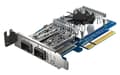 Miniatyrbild 4 av 5: QNAP QXG-25G2SF-CX6 - Nätverksadapter - PCIe 4.0 x8 lågprofil - 25 Gigabit SFP28 x 2 - för QNAP TS-H2490FU